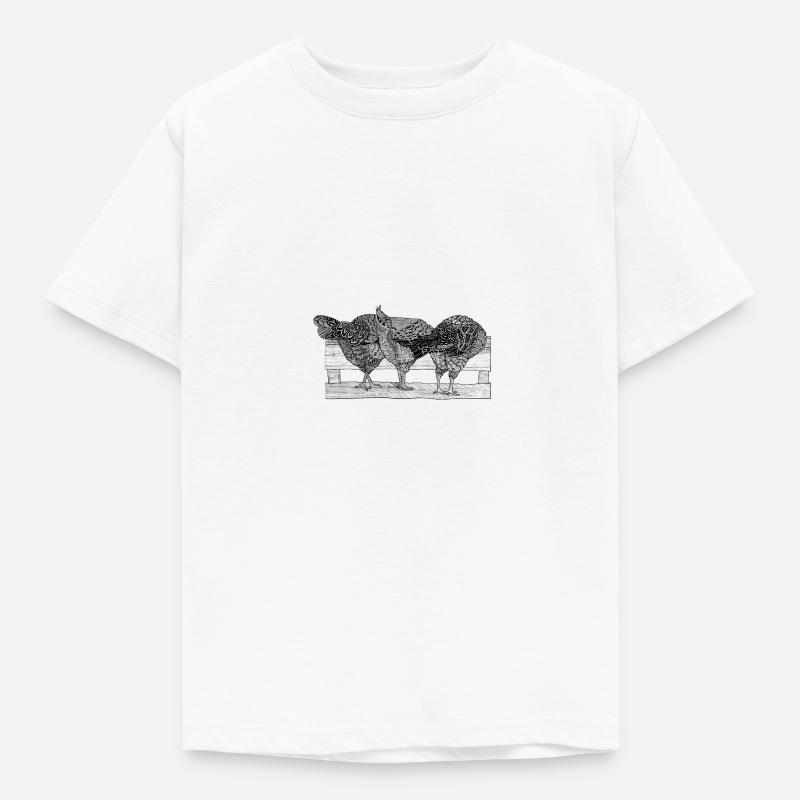 am Buffet - Kinder T-Shirt - Weiß