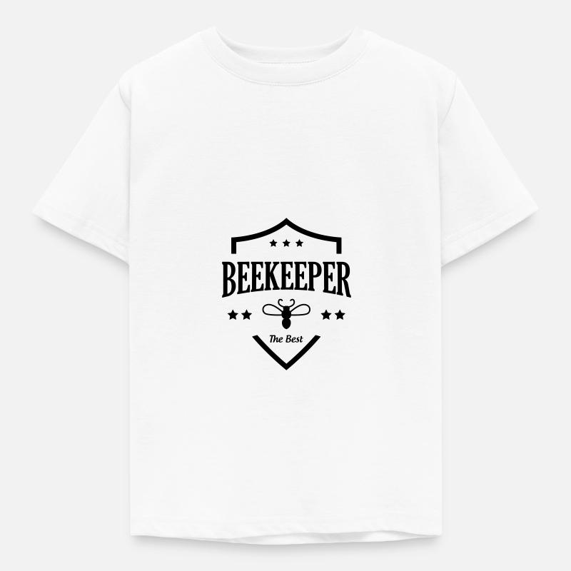 Beekeeper / Beekeeping - Kids' T-Shirt - white