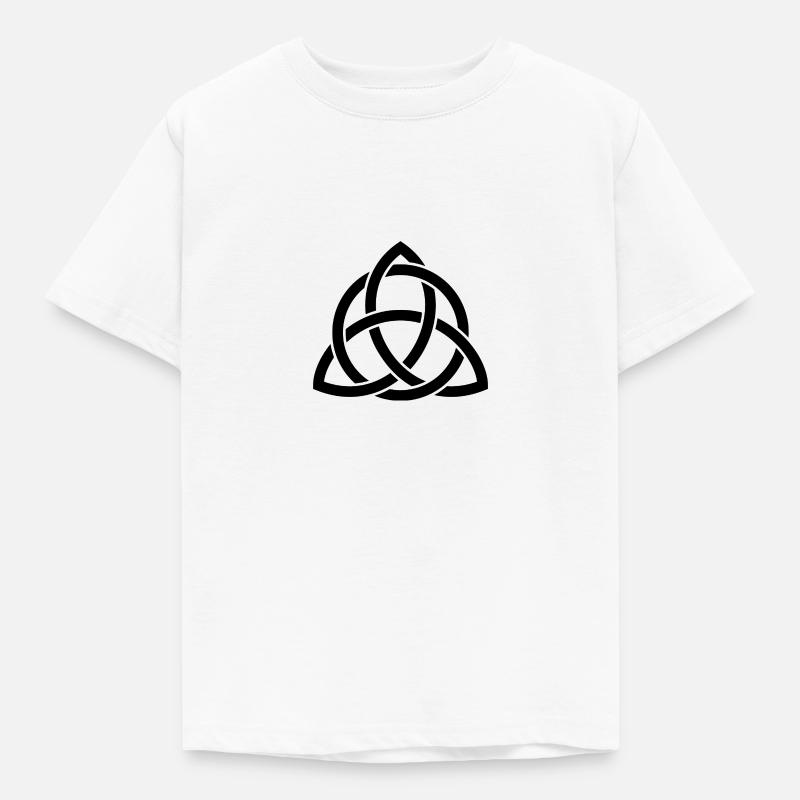 triquetra - Maglietta per bambini - bianco