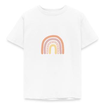 Rainbow - Kids' T-Shirt - white - Front - AI Model Kid Male (0cm)