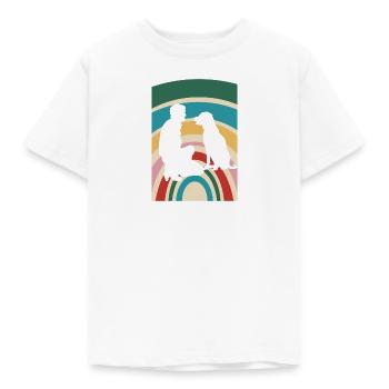 École canine Sports canins Éducateur canin - T-shirt Enfant - blanc - Devant - AI Model Kid Male (0cm)