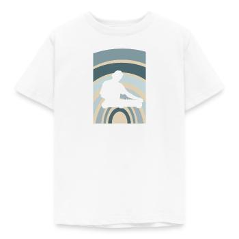 DJ Rave Electro - T-shirt Enfant - blanc - Devant - AI Model Kid Male (0cm)