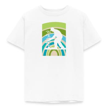 Blume Garten Gartenbau - Kinder T-Shirt - Weiß - Vorne - AI Model Kid Male (0cm)
