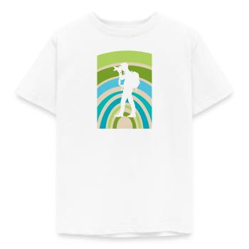 Fotograf Fotoshooting Objektiv - Kinder T-Shirt - Weiß - Vorne - AI Model Kid Male (0cm)