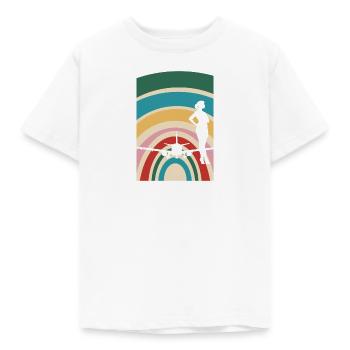 Hôtesse de l’air Compagnie aérienne Trafic aérien - T-shirt Enfant - blanc - Devant - AI Model Kid Male (0cm)