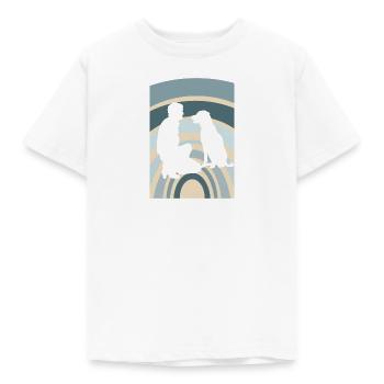 Hundeschule Agility - Kinder T-Shirt - Weiß - Vorne - AI Model Kid Male (0cm)