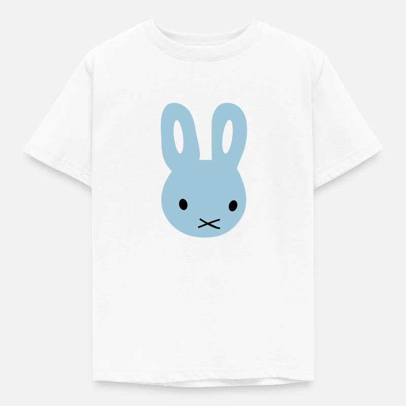 Lapin/lapin - T-shirt Enfant - blanc