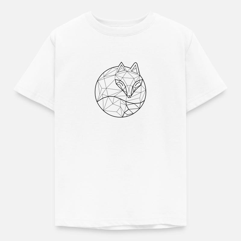 Fox Graph - T-shirt Enfant - blanc