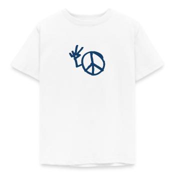 Peace 2 - T-shirt Enfant - blanc - Devant - AI Model Kid Male (0cm)