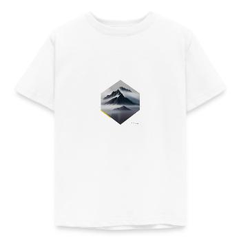 Gray Mountain - Kids' T-Shirt - white - Front - AI Model Kid Male (0cm)