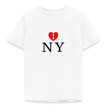 New York - Kids' T-Shirt - white - Front - AI Model Kid Male (0cm)