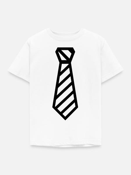 Binden - Kinder T-Shirt - Weiß