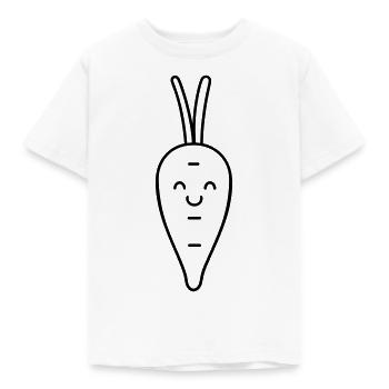 Carotte - T-shirt Enfant - blanc - Devant - AI Model Kid Male (0cm)