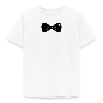 Noeud papillon élégant - T-shirt Enfant - blanc - Devant - AI Model Kid Male (0cm)