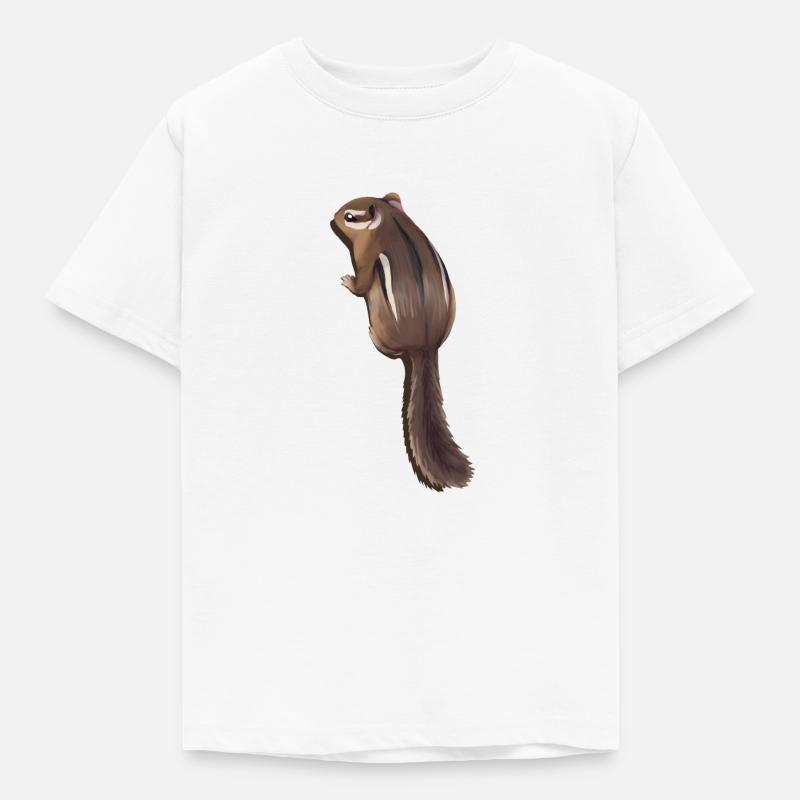 Chipmunk - Kids' T-Shirt - white