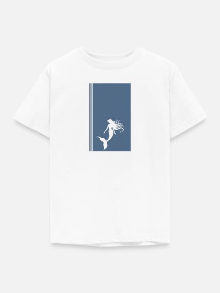 Meerjungfrau Marina - Kinder T-Shirt - Weiß