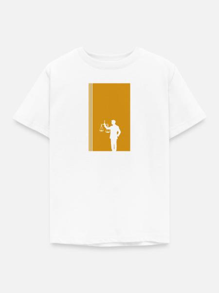 Anwalt Richter - Kinder T-Shirt - Weiß