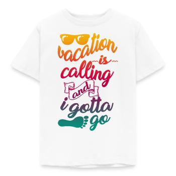 Vacances vacances Urlaubsreif vacances - T-shirt Enfant - blanc - Devant - AI Model Kid Male (0cm)