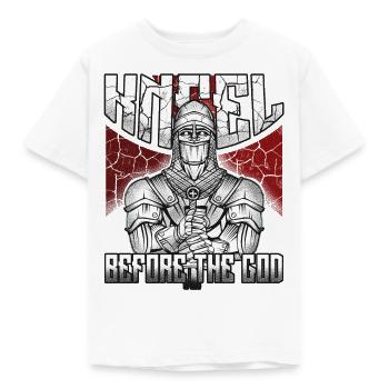Chevaliers Templiers Chevaliers Croisés Moyen Age - T-shirt Enfant - blanc - Devant - AI Model Kid Male (0cm)