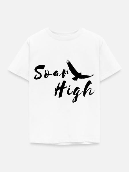 Adler soar High - Kinder T-Shirt - Weiß