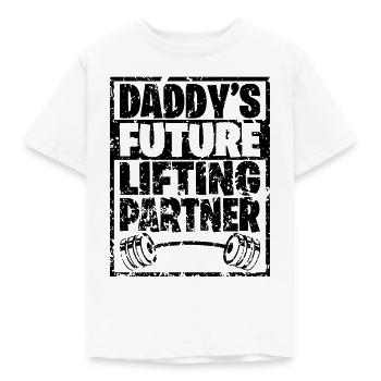 Le futur partenaire de Daddy - T-shirt Enfant - blanc - Devant - AI Model Kid Male (0cm)