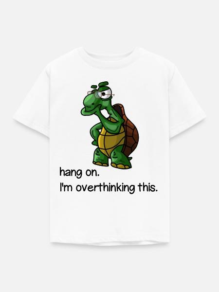 Schildkröte - Kinder T-Shirt - Weiß