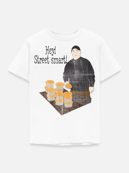 Streetfood - Kinder T-Shirt - Weiß