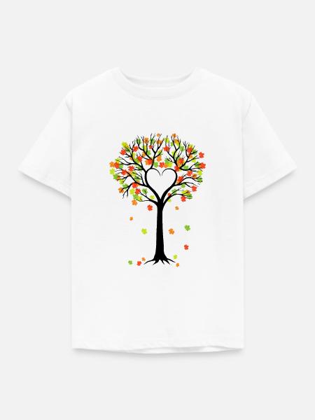 Herbst - Kinder T-Shirt - Weiß