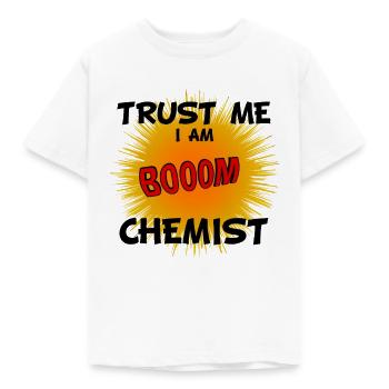 Fais-moi confiance Je suis chimiste de labo cadeau plaisir - T-shirt Enfant - blanc - Devant - AI Model Kid Male (0cm)