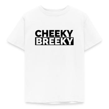 Chiki Briki - Cheeky Breeky - Kids' T-Shirt - white - Front - AI Model Kid Male (0cm)