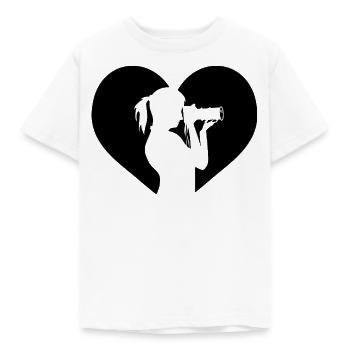 photographer - Kids' T-Shirt - white - Front - AI Model Kid Male (0cm)