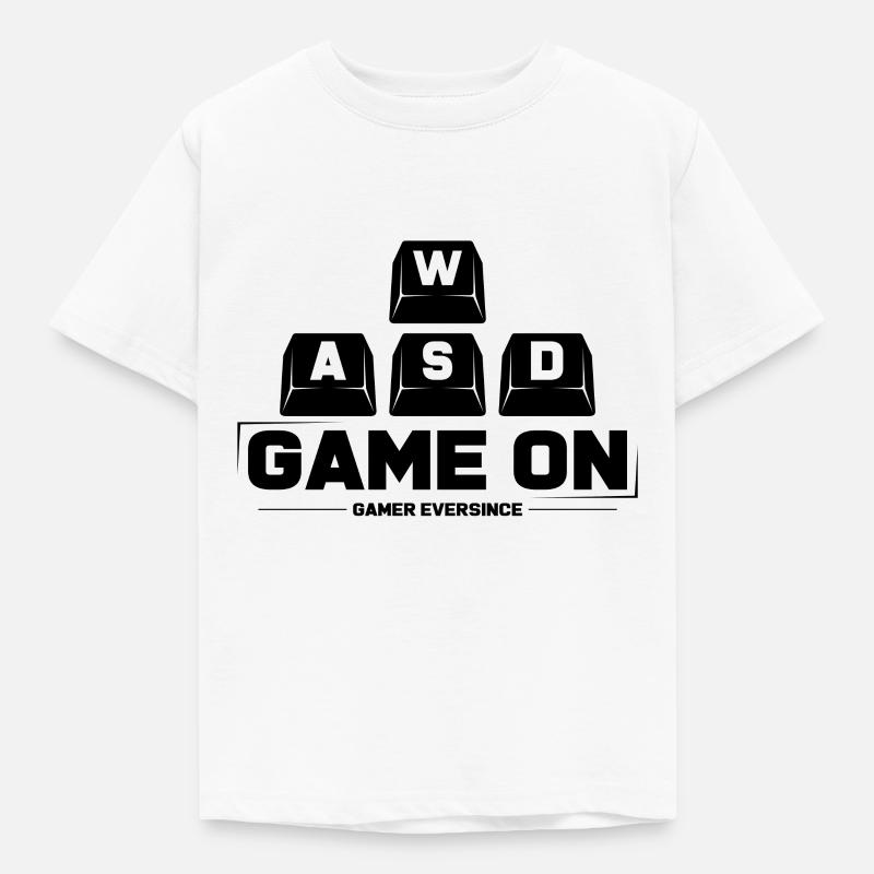 juegos - Børne-T-shirt - hvid