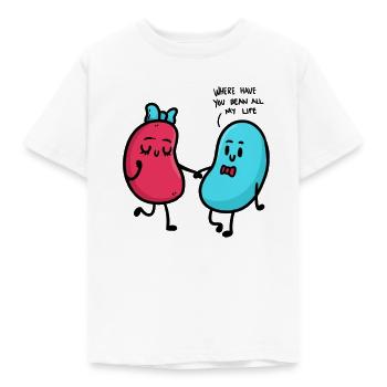 Partenaire de haricot - T-shirt Enfant - blanc - Devant - AI Model Kid Male (0cm)