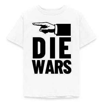 Les guerres - chemise pour innocents - T-shirt Enfant - blanc - Devant - AI Model Kid Male (0cm)