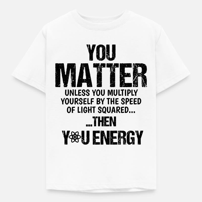 physics - Kids' T-Shirt - white