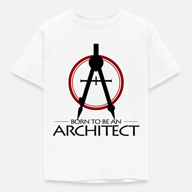 architect - Kids' T-Shirt - white