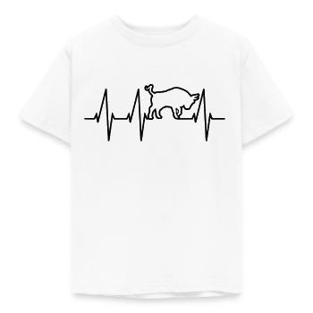 Investor Shirt - For capitalists and stock marketers - Kids' T-Shirt - white - Front - AI Model Kid Male (0cm)