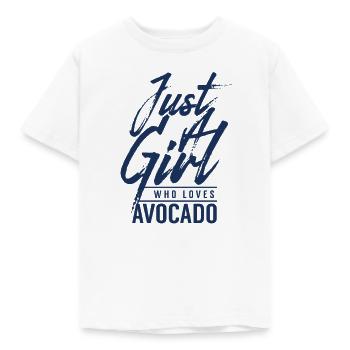avocado - Kids' T-Shirt - white - Front - AI Model Kid Male (0cm)