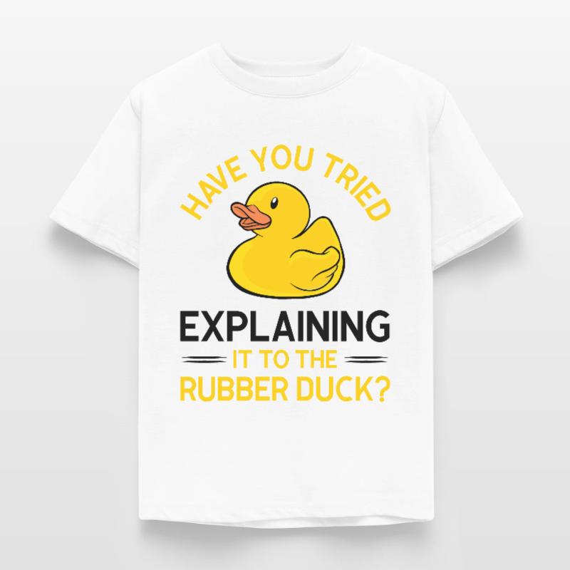 Programmeur Caoutchouc Debug T-shirt Enfant