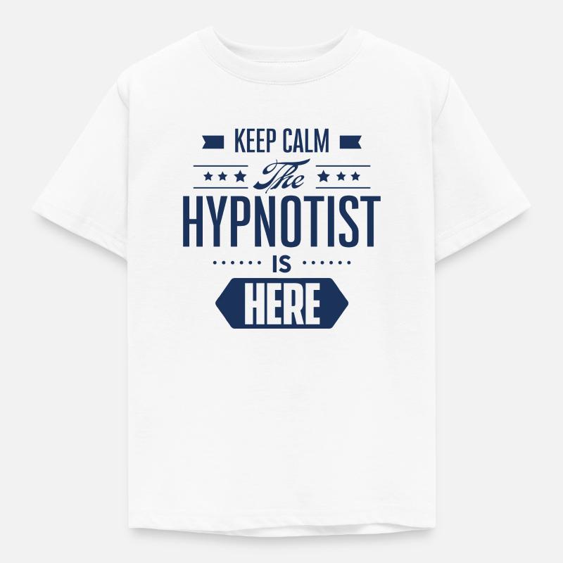 Hypnotist Team Ipnotizzare Ipnoticamente Ipnosi - Maglietta per bambini - bianco