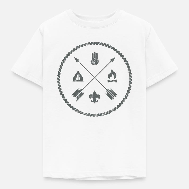 scout - Kids' T-Shirt - white