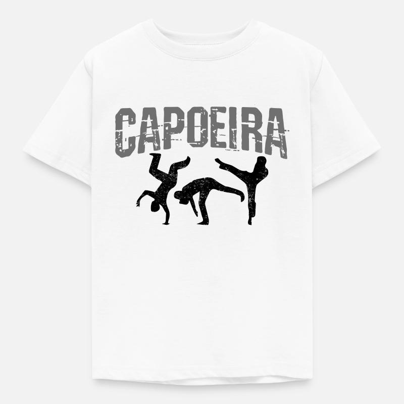 Capoeira - Kinder T-Shirt - Weiß