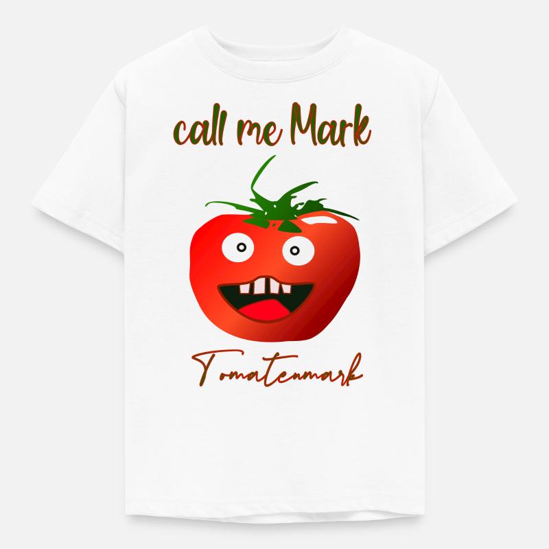 Pâte de tomate - T-shirt Enfant - blanc