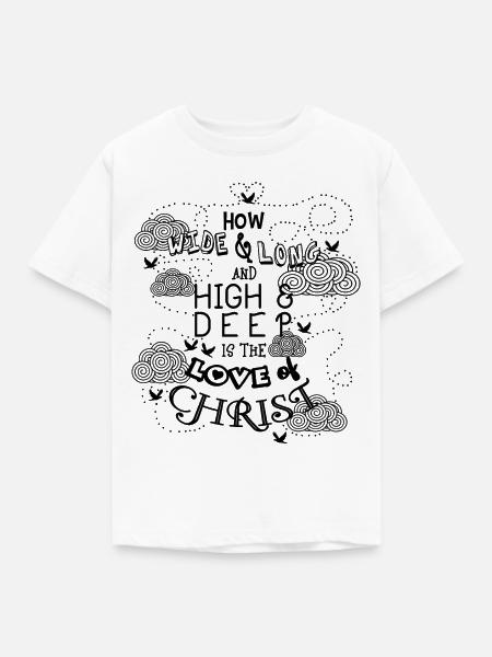 Bibelvers Bibel - Kinder T-Shirt - Weiß