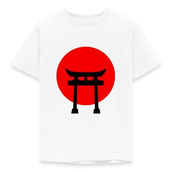 Japan - Kinder T-Shirt - Weiß - Vorne - AI Model Kid Male (0cm)