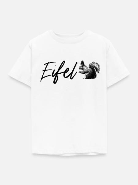 Eifel Eichhörnchen Natur - Kinder T-Shirt - Weiß