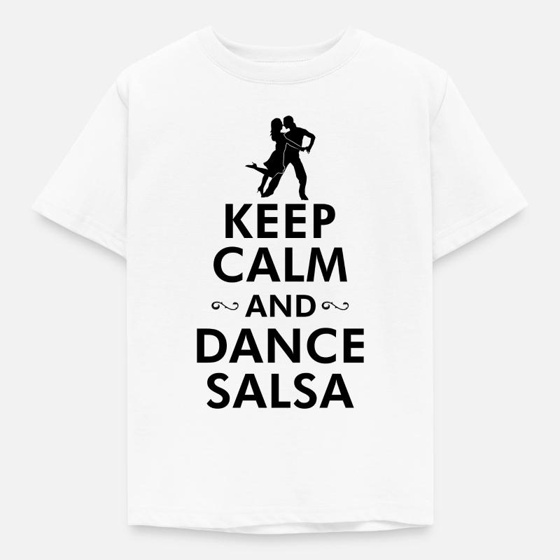 DANSE SALSA - T-shirt Enfant - blanc