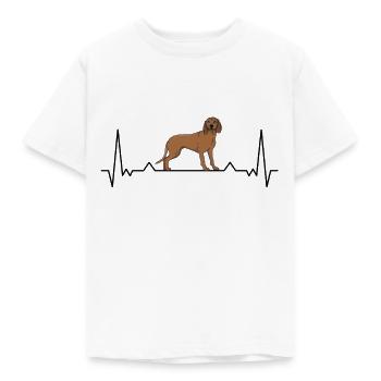 Bavarian Mountain Welding Dog Heartbeat BGS - T-shirt Enfant - blanc - Devant - AI Model Kid Male (0cm)