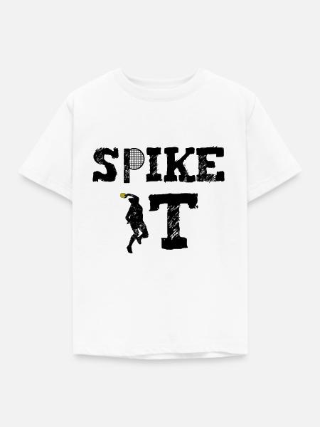 Spikeball Design - Kinder T-Shirt - Weiß