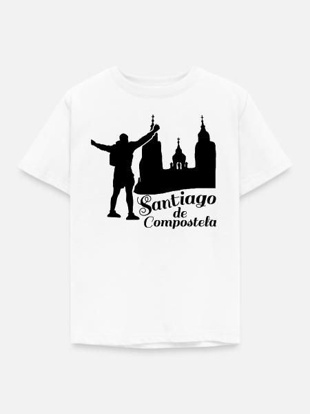 Pilgrim Santiago de Compostela Camino Camino Camino De Santiago - Kids' T-Shirt - white